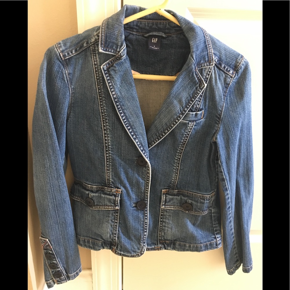 VINTAGE GAP DENIM JACKET BLAZER
